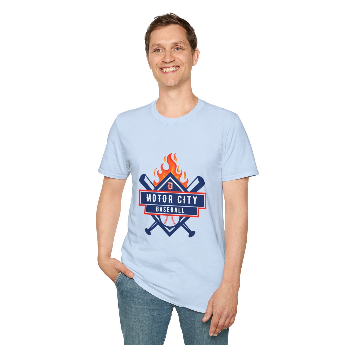 Motor City Baseball T-Shirt