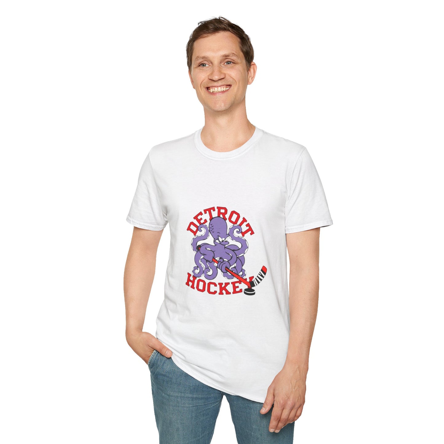 Detroit Hockey Octopus T-Shirt