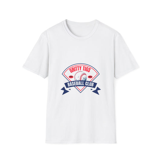 Gritty Tigs Baseball Club T-Shirt