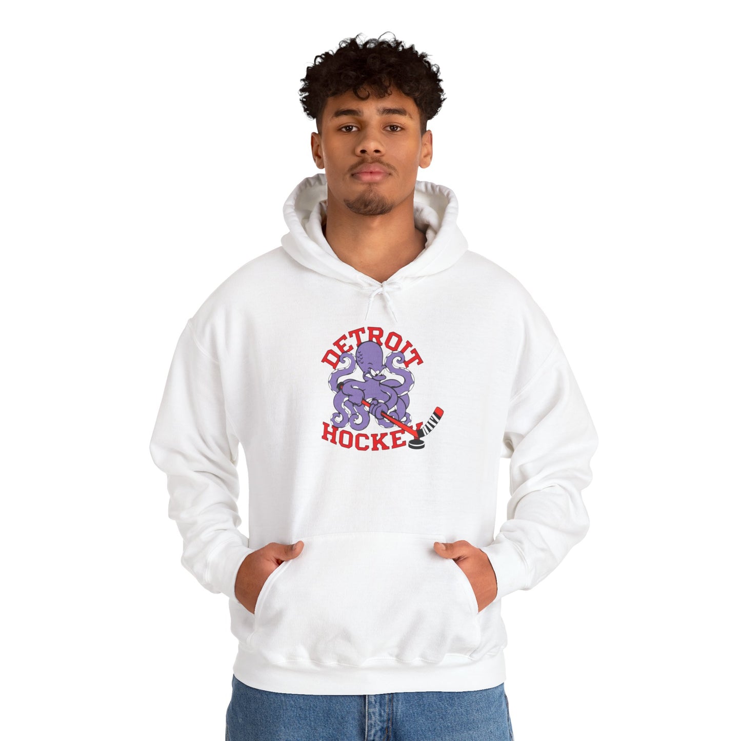 Detroit Hockey Octopus Hooded Sweatshirt