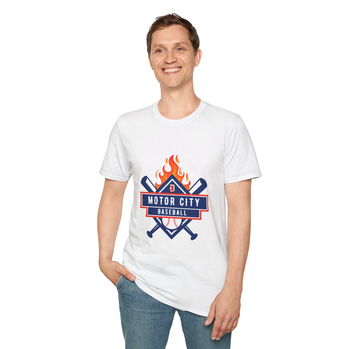 Motor City Baseball T-Shirt