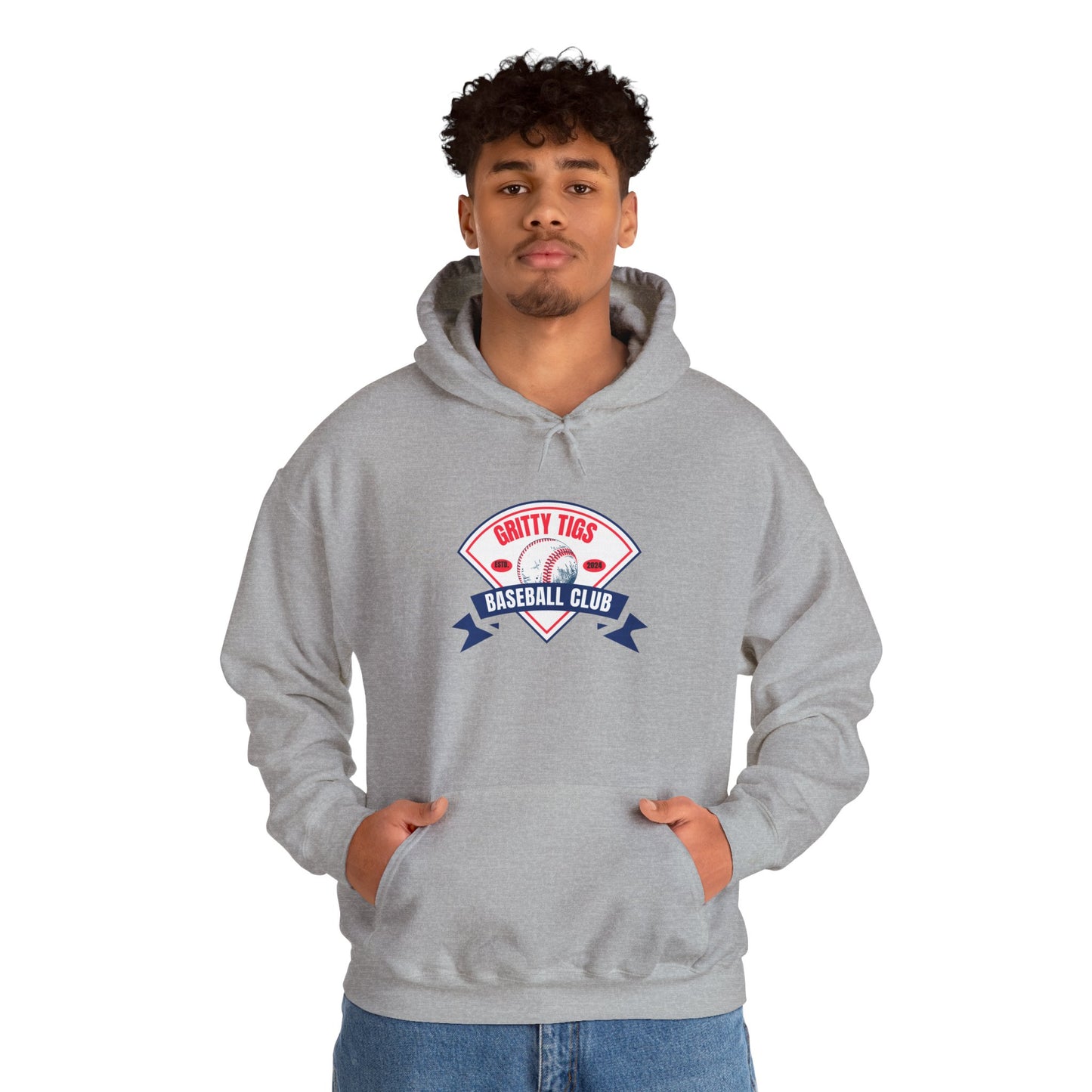 Gritty Tigs Baseball Club Hoodie
