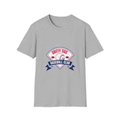 Gritty Tigs Baseball Club T-Shirt