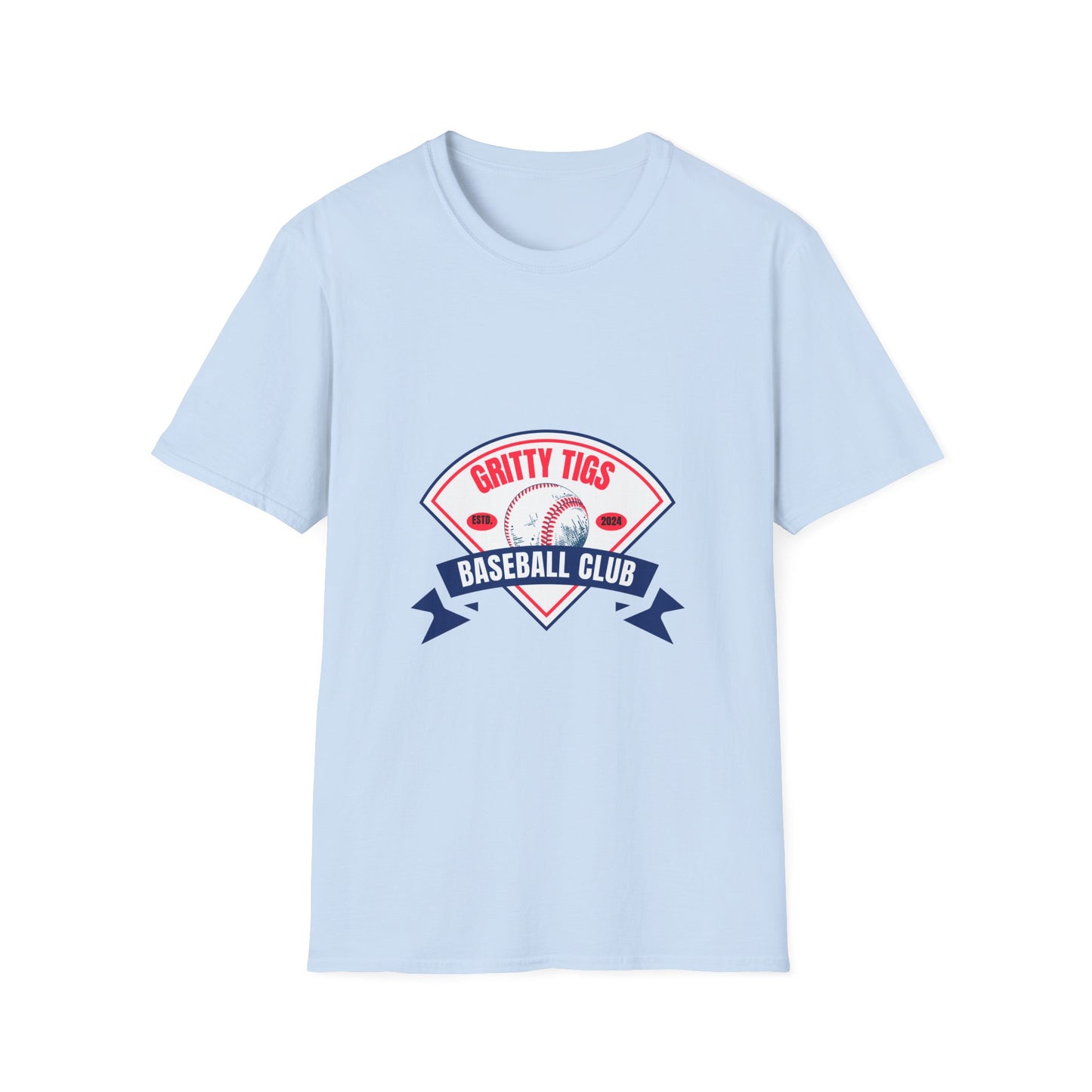 Gritty Tigs Baseball Club T-Shirt