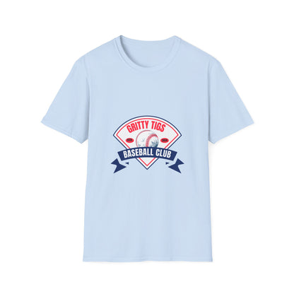 Gritty Tigs Baseball Club T-Shirt