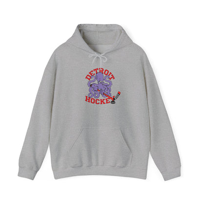 Detroit Hockey Octopus Hooded Sweatshirt