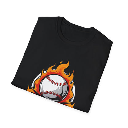 Pitching Chaos Baseball T-Shirt for Sports Enthusiasts