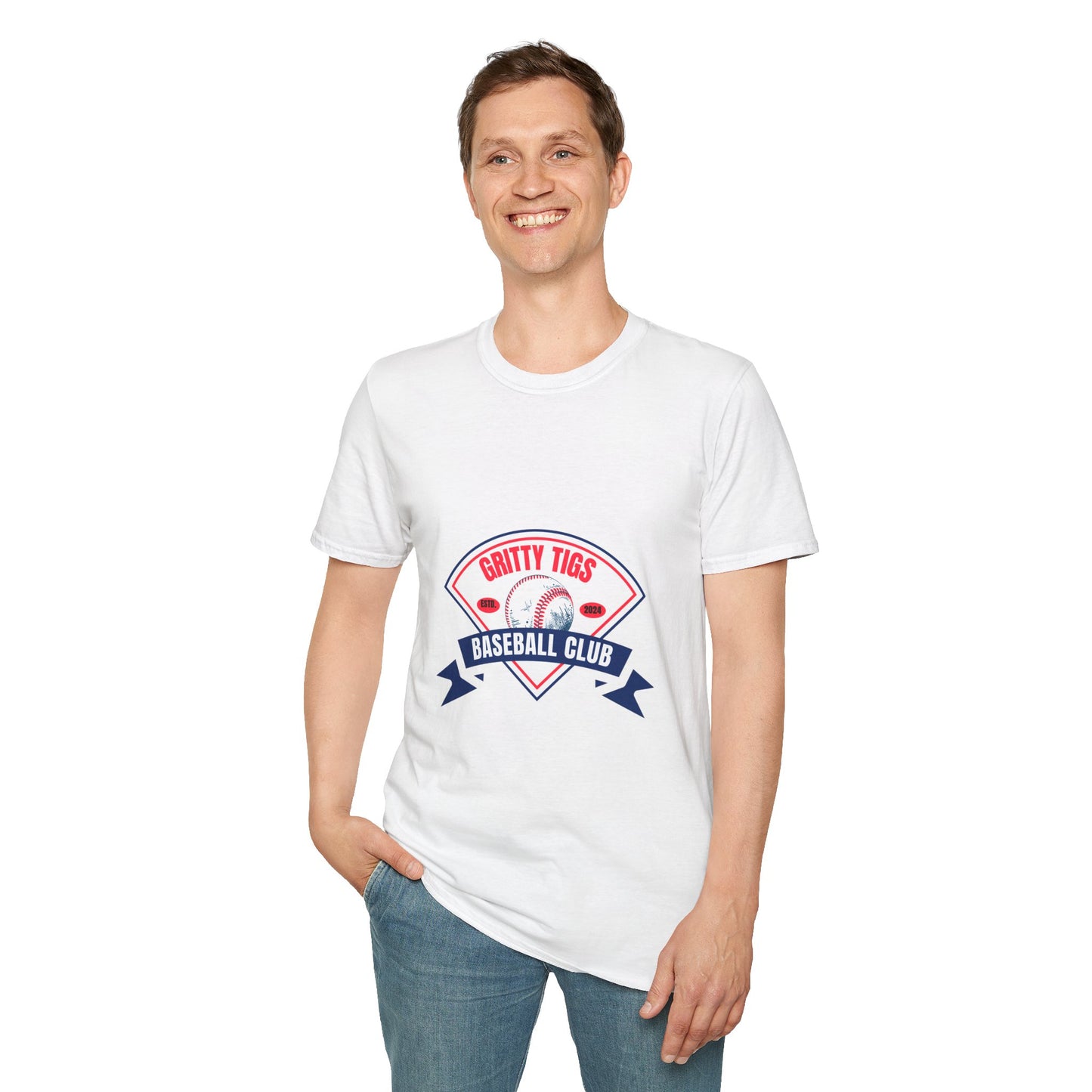 Gritty Tigs Baseball Club T-Shirt