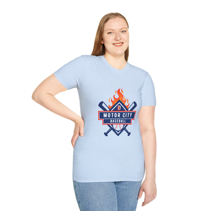 Motor City Baseball T-Shirt