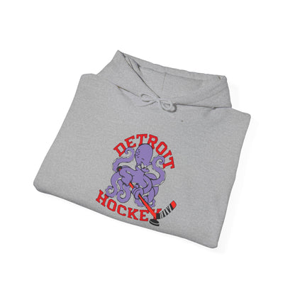 Detroit Hockey Octopus Hooded Sweatshirt