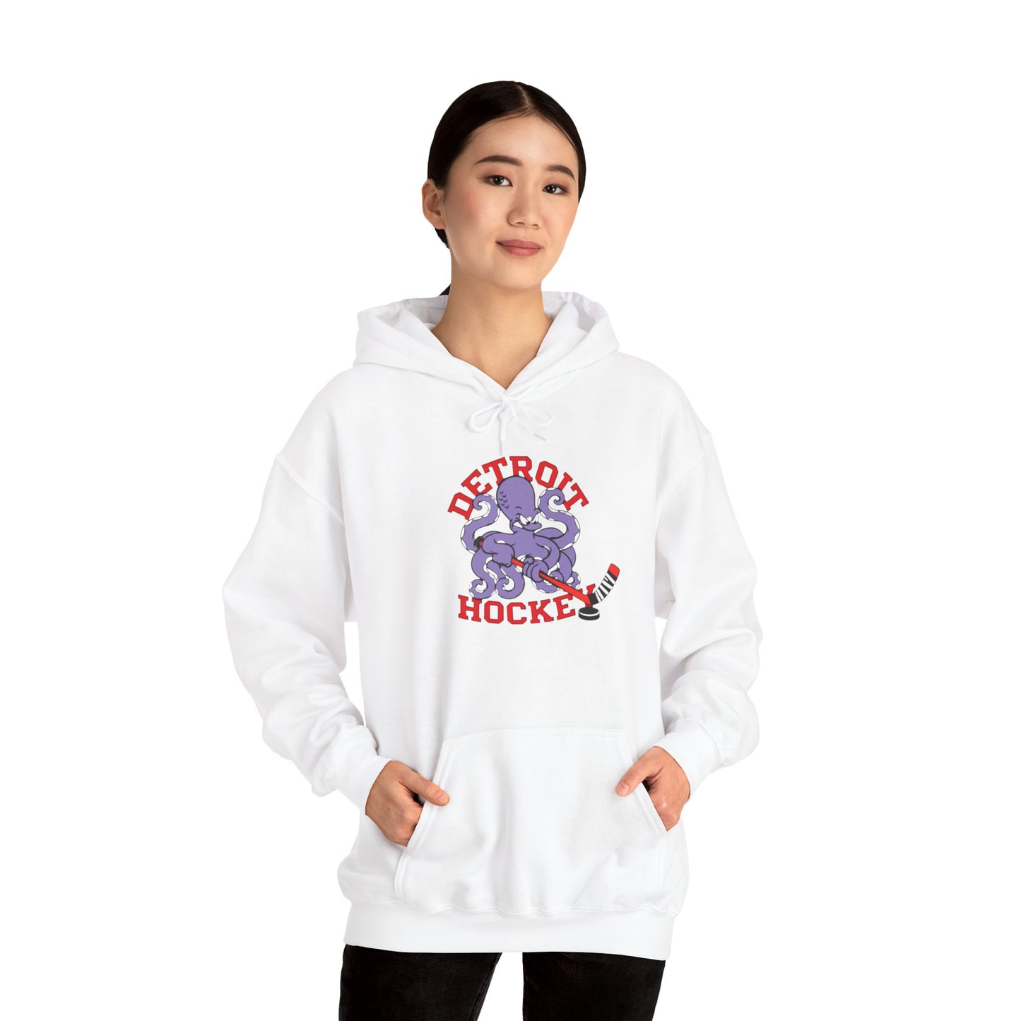 Detroit Hockey Octopus Hooded Sweatshirt