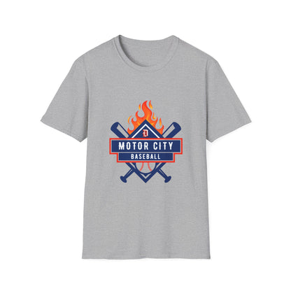 Motor City Baseball T-Shirt