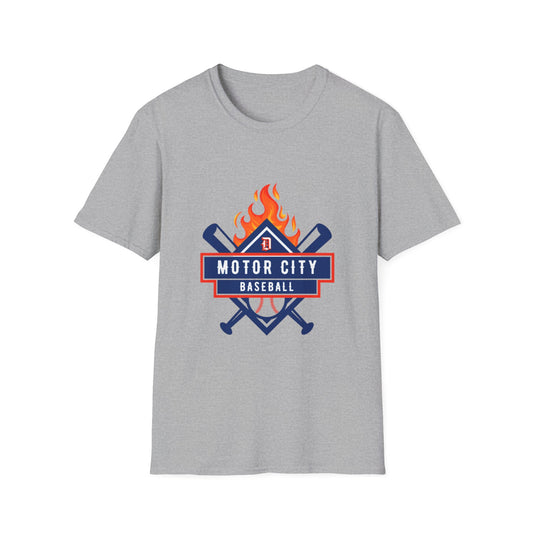 Motor City Baseball T-Shirt