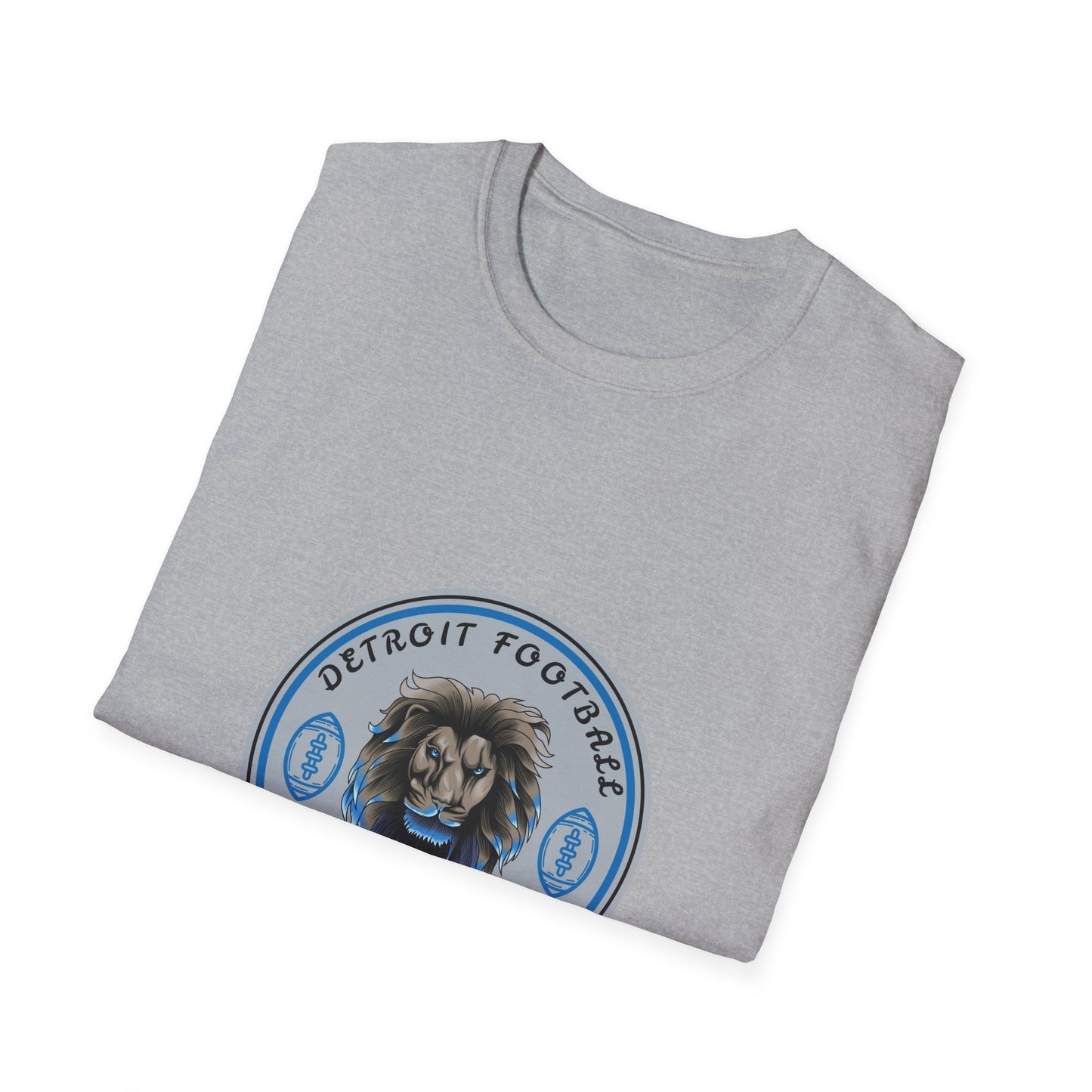 Detroit Football Pure Grit T-Shirt